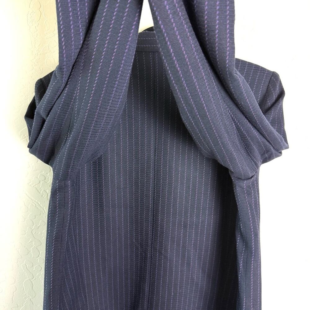 White House Black Market The Relaxed Blazer Striped 14 570357780 - Picture 8 of 16